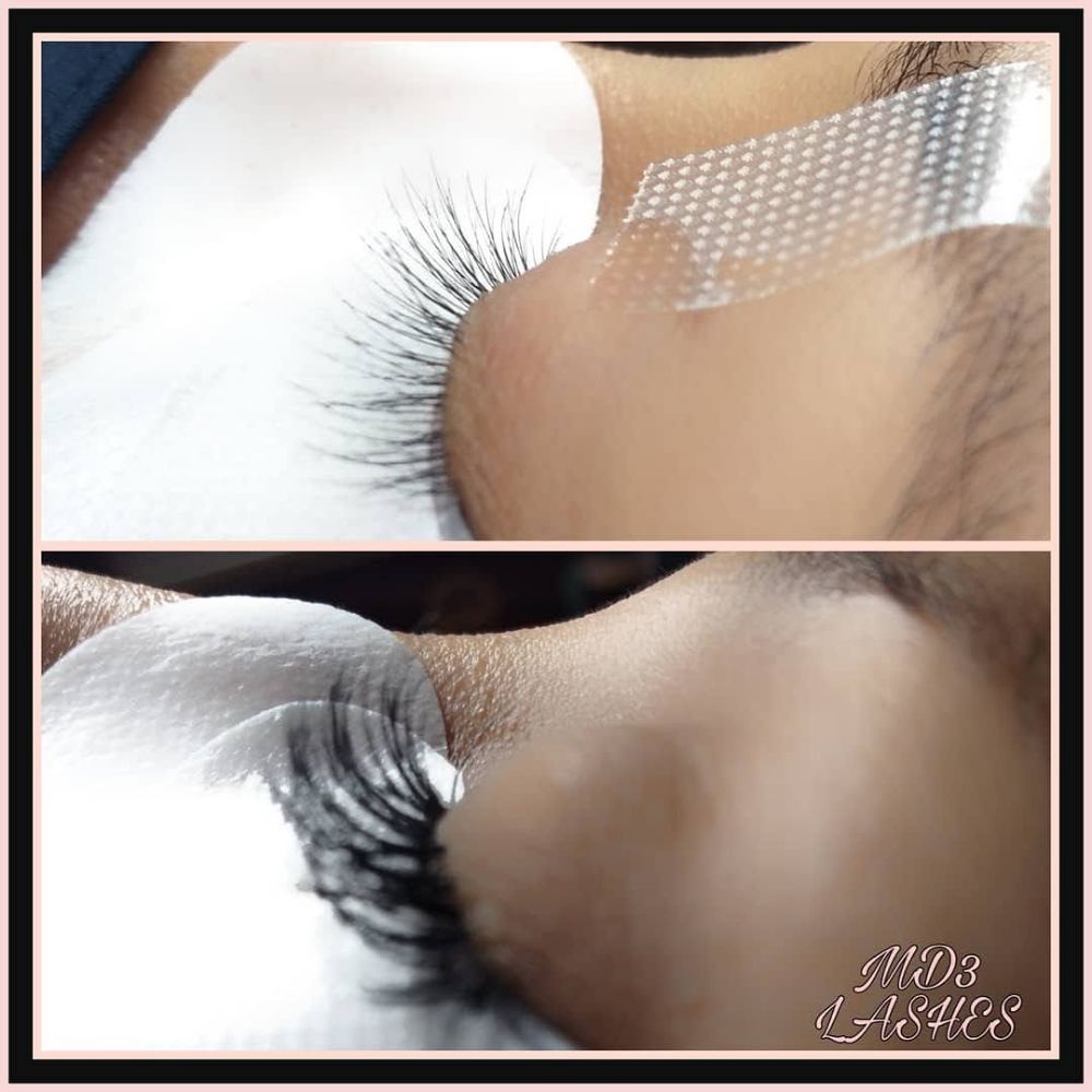 MD3 LASHES Logo