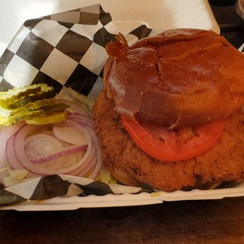 Superburger - Chipotle fried chicken sandwich - Burgers Near Me - Santa Rosa, California
