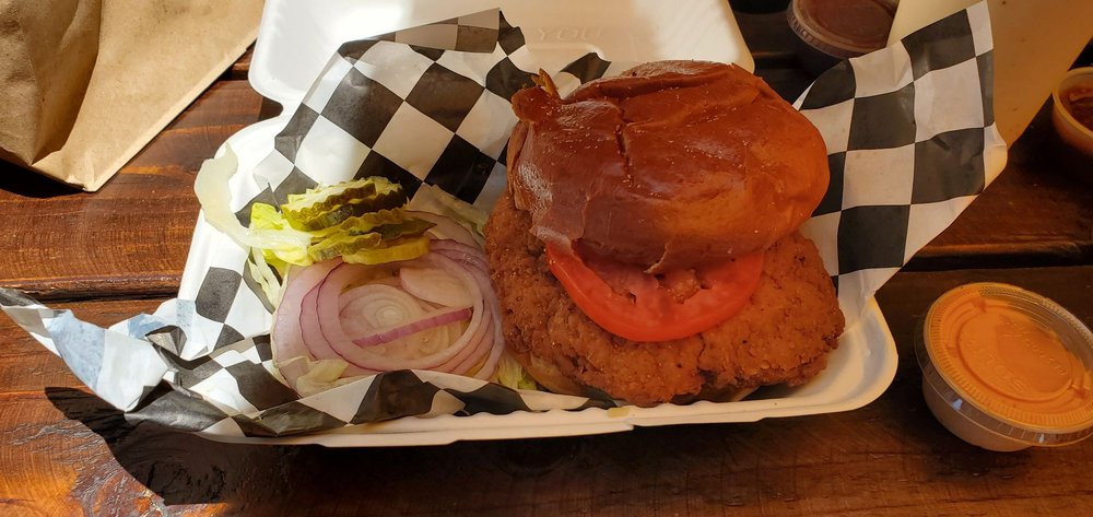 Burgers at Superburger in Santa Rosa