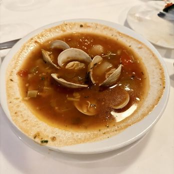 Dock's Oyster House - Manhattan Clam Chowder - Seafood Near Me - Atlantic City, New Jersey