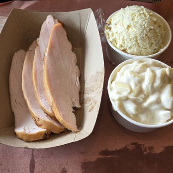 Smoked - Smoked Turkey with Mac and Cheese and Potato Salad - Barbeque Near Me - Great Falls, Montana Smoked - Smoked Turkey with Mac and Cheese and Potato Salad - Barbeque Near Me - Great Falls, Montana