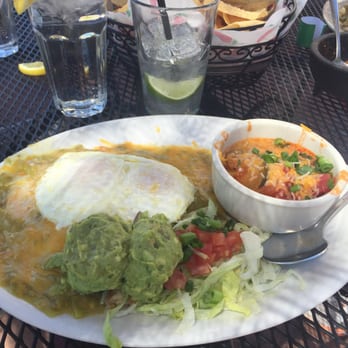 Poco & Moms - Hatch green chili chicken enchiladas - American Near Me - Tucson, Arizona Poco & Moms - Hatch green chili chicken enchiladas - American Near Me - Tucson, Arizona