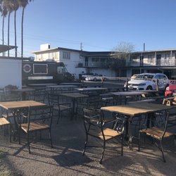 Rear seating area.