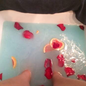 Plush Nails Studio - The rose petal and grapefruit soak for pedicures - Day Spas Near Me - Houston, Texas Plush Nails Studio - The rose petal and grapefruit soak for pedicures - Day Spas Near Me - Houston, Texas