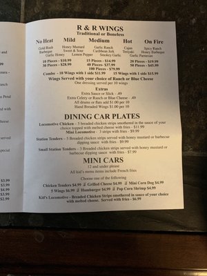 Menu photo 5 R & R Wing Cafe Hilliard, FL Menu photo 5 R & R Wing Cafe Hilliard, FL
