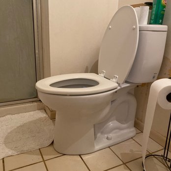 Patriot Plumbing - New Toilet all fixed and fancy - Plumbing Near Me