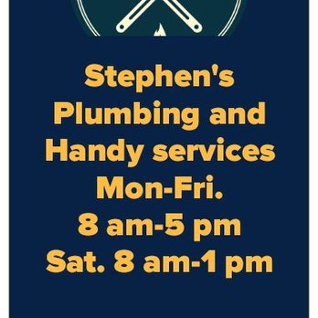 Stephen's Plumbing and Handy Services - Stephen's plumbing and handy services - Plumbing Near Me Stephen's Plumbing and Handy Services - Stephen's plumbing and handy services - Plumbing Near Me