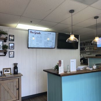 Five Grands - Menu - Ice Cream & Frozen Yogurt Near Me - Lancaster, South Carolina Five Grands - Menu - Ice Cream & Frozen Yogurt Near Me - Lancaster, South Carolina