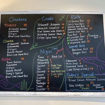 KEIKO FISH - Menu - Japanese Near Me - Larkspur, California