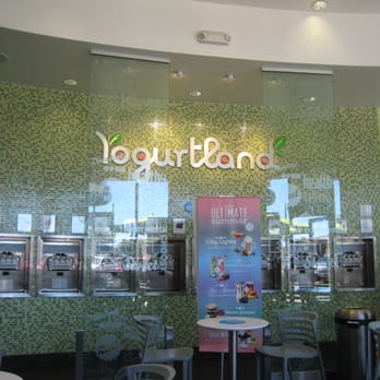 Yogurtland - Bright Interior - pump stations and some tables/chairs - Ice Cream & Frozen Yogurt Near Me - Los Angeles, California