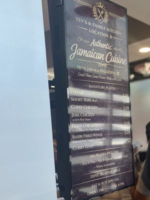 Menu photo 1 Tev's Kitchen Gardena, CA