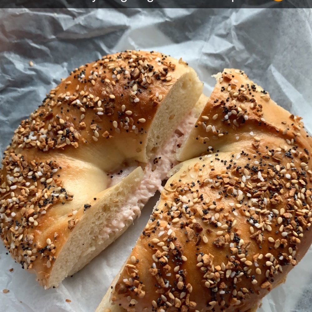 Grand Central Bagel Cafe - Everything Bagel with Lox Spread - Bagels Near Me - Lancaster, Pennsylvania Grand Central Bagel Cafe - Everything Bagel with Lox Spread - Bagels Near Me - Lancaster, Pennsylvania