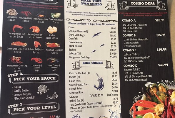 Menu photo 3 Crab Du Jour Greenville, SC Menu photo 3 Crab Du Jour Greenville, SC