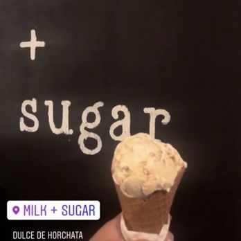 milk + sugar - Dulce de horchata - Ice Cream & Frozen Yogurt Near Me - Houston, Texas