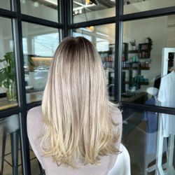 Hair Perks by Emily - Soft and subtle blonde for this beauty