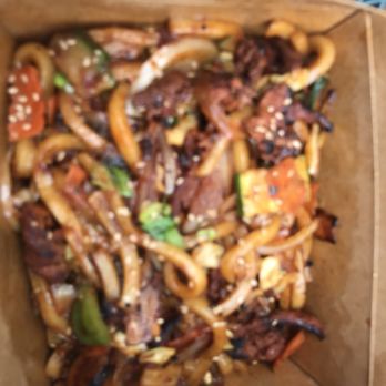 Maru Korean Restaurant & Bar - Udon Bokkeum with spicy pork - Korean Near Me - Charlottesville, Virginia Maru Korean Restaurant & Bar - Udon Bokkeum with spicy pork - Korean Near Me - Charlottesville, Virginia