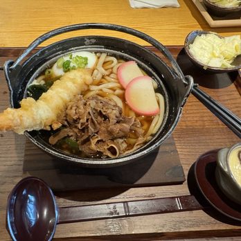 Tendon Kohaku - Niku udon - Japanese Near Me - Bellevue, Washington