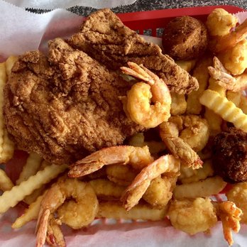Safe Harbor Seafood - Basket of two: fresh catch and mayport shrimp - Seafood Near Me - Jacksonville, Florida