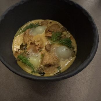 Sepia - Uni with Japanese cake - New American Near Me - Chicago, Illinois