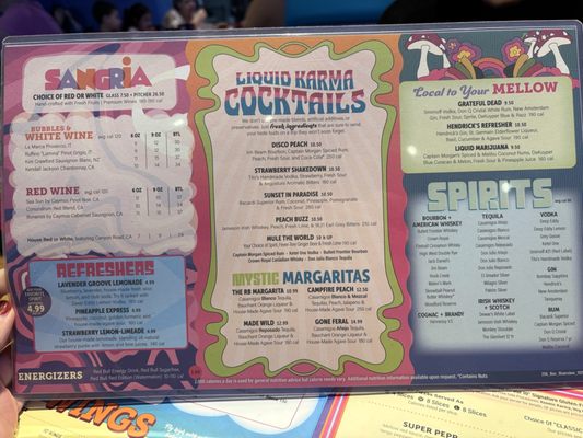 Menu photo 1 Mellow Mushroom - Riverview Riverview, FL