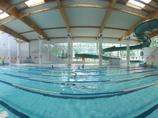 Indoor swimming pool Sports and Recreation by null