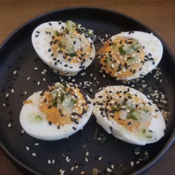 Room for Milly - Deviled eggs - Cocktail Bars Near Me - Denver, Colorado Room for Milly - Deviled eggs - Cocktail Bars Near Me - Denver, Colorado