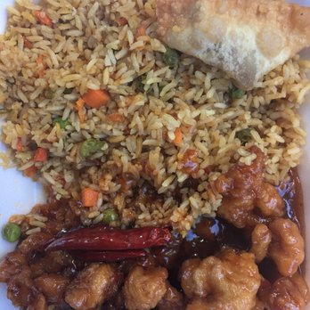Chicken King - Orange chicken lunch combo - Chinese Near Me - Perris, California