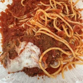 Sicilian Oven - Chicken parm and a little side of spaghetti. Very good!! - Pizza Near Me - Plantation, Florida Sicilian Oven - Chicken parm and a little side of spaghetti. Very good!! - Pizza Near Me - Plantation, Florida
