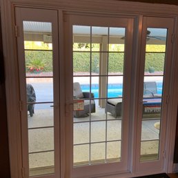 New patio door New patio door