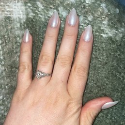 Gel extension nails