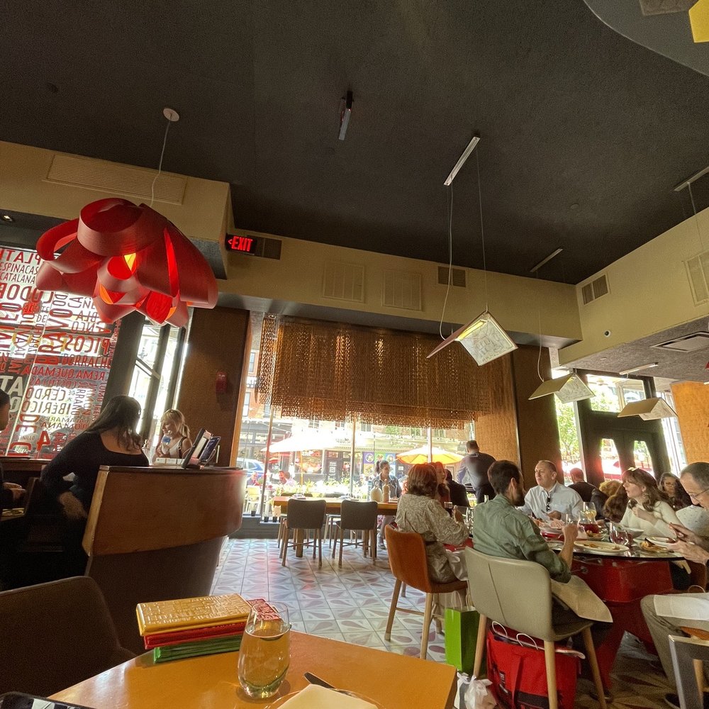 Jaleo - Our table we sat at - Spanish Near Me - Washington, DC, District of Columbia