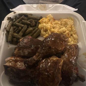 Charlotte Ribman - Ribs and chicken with all the sauces! (Yes! The "Hot as hell" too) Mac n cheese, green beans! - Food Trucks Near Me - Charlotte, North Carolina Charlotte Ribman - Ribs and chicken with all the sauces! (Yes! The "Hot as hell" too) Mac n cheese, green beans! - Food Trucks Near Me - Charlotte, North Carolina