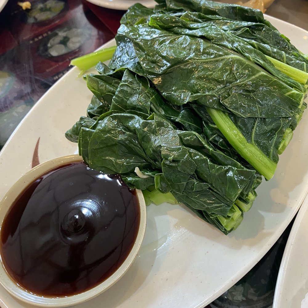 HK Dim Sum - Chinese broccoli with oyster sauce - Dim Sum Near Me - Houston, Texas HK Dim Sum - Chinese broccoli with oyster sauce - Dim Sum Near Me - Houston, Texas