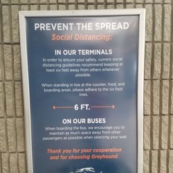 Greyhound Bus Lines - Spread em