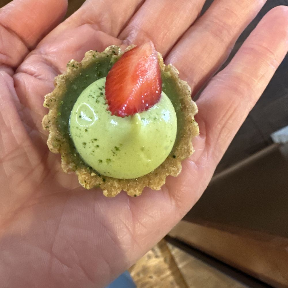 Pinecone Bakeshop Plus Cafe - matcha strawberry tart. - Coffee & Tea Near Me - Alhambra, California Pinecone Bakeshop Plus Cafe - matcha strawberry tart. - Coffee & Tea Near Me - Alhambra, California