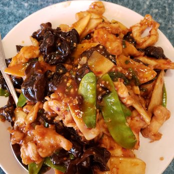 Szechuan First Restaurant - Sliced chicken in garlic sauce Pork Belly in Hot Spicy Garlic Sauce Sliced Chicken in Hot Garlic Sauce - Szechuan Near Me - Kent, Washington Szechuan First Restaurant - Sliced chicken in garlic sauce Pork Belly in Hot Spicy Garlic Sauce Sliced Chicken in Hot Garlic Sauce - Szechuan Near Me - Kent, Washington
