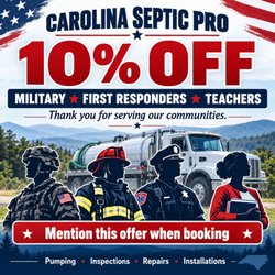 Carolina Septic Pro - Discount on Repairs