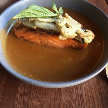 Tiki Thai - pan seared salmon curry - Tiki Bars Near Me - Reston, Virginia Tiki Thai - pan seared salmon curry - Tiki Bars Near Me - Reston, Virginia
