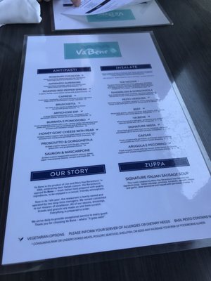Menu photo 3 Va Bene Duluth, MN