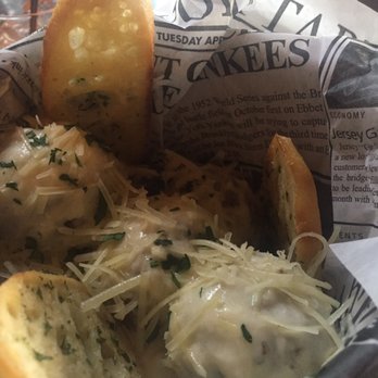 Elevations - Bucket of meatballs with parmesan crack sauce. - Bars Near Me - Colorado Springs, Colorado