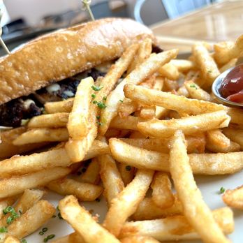 Toast Kitchen & Bakery - Spicy chicken sandwich and fries were yummy! - Breakfast & Brunch Near Me - Tustin, California Toast Kitchen & Bakery - Spicy chicken sandwich and fries were yummy! - Breakfast & Brunch Near Me - Tustin, California