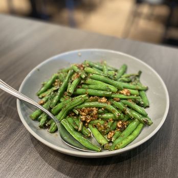 Yi Xin Cafe - Green Beans w/ sambal - Hong Kong Style Cafe Near Me - Honolulu, Hawaii Yi Xin Cafe - Green Beans w/ sambal - Hong Kong Style Cafe Near Me - Honolulu, Hawaii