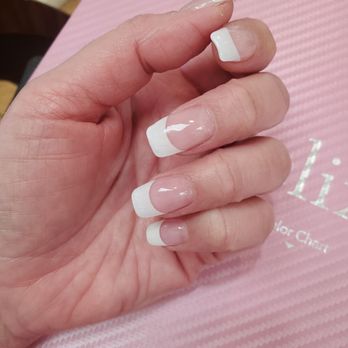 Le Nails - Acrylic pink and white by Kevin. - Nail Salons Near Me - Simi Valley, California