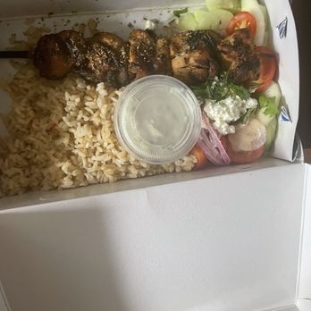 Saloniki Greek - Chicken Souvlaki Meal - Greek Near Me - Cambridge, Massachusetts