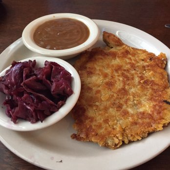 Schilo's - Schnitzel and red cabbage - Delis Near Me - San Antonio, Texas
