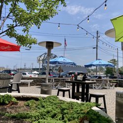 Briquettes Smokehouse - Outdoor seating