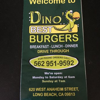 Dino's Best Burgers - Burgers Near Me - Long Beach, California Dino's Best Burgers - Burgers Near Me - Long Beach, California