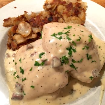 Iron Rooster - Biscuits and Country Gravy (housemade sausage gravy, housemade buttermilk biscuits) - Good! - Cocktail Bars Near Me - Annapolis, Maryland