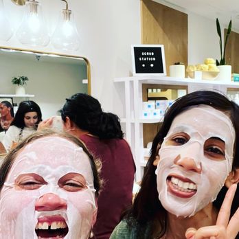 LATHER - These masks were amazing for our skin and hilarious- we had too much fun in them lol! - Cosmetics & Beauty Supply Near Me - Pasadena, California