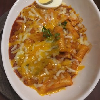 bb.q Chicken Allston - Ddeokbokki with cheese! - Korean Near Me - Boston, Massachusetts bb.q Chicken Allston - Ddeokbokki with cheese! - Korean Near Me - Boston, Massachusetts